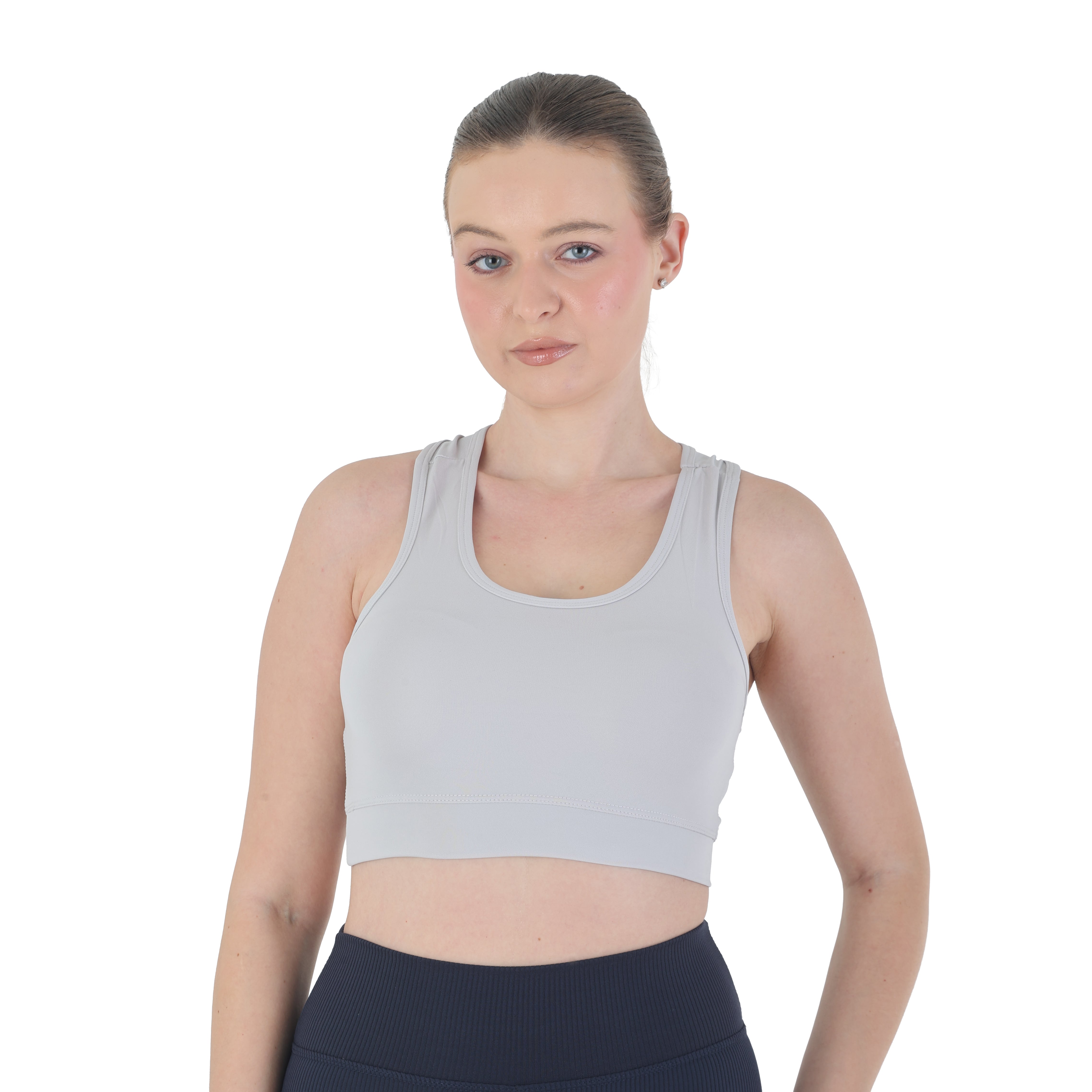 Women’s Seamless Sports Bra – Medium Support, Breathable Racerback for Gym, Yoga & Everyday Wear