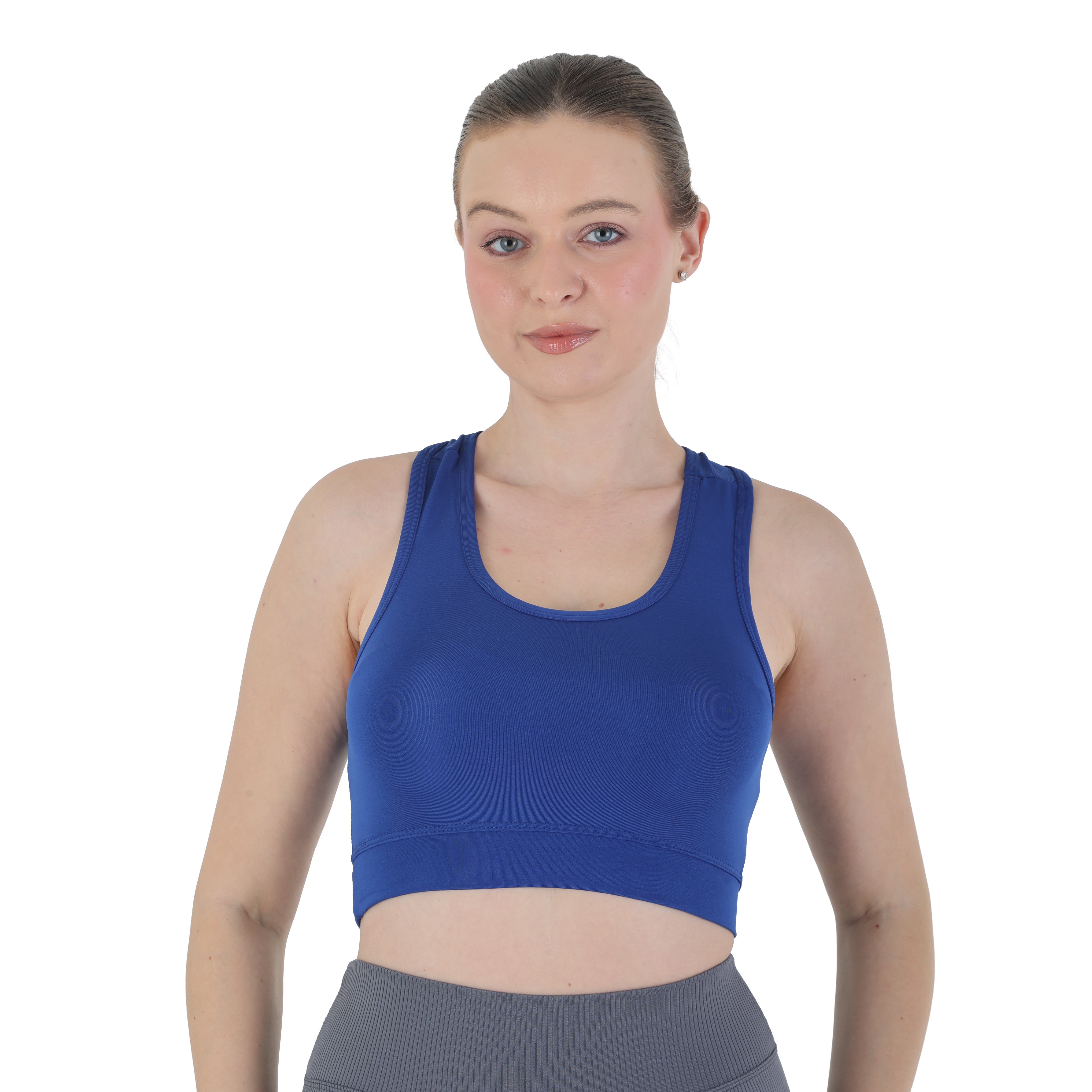 Women’s Seamless Sports Bra – Medium Support, Breathable Racerback for Gym, Yoga & Everyday Wear