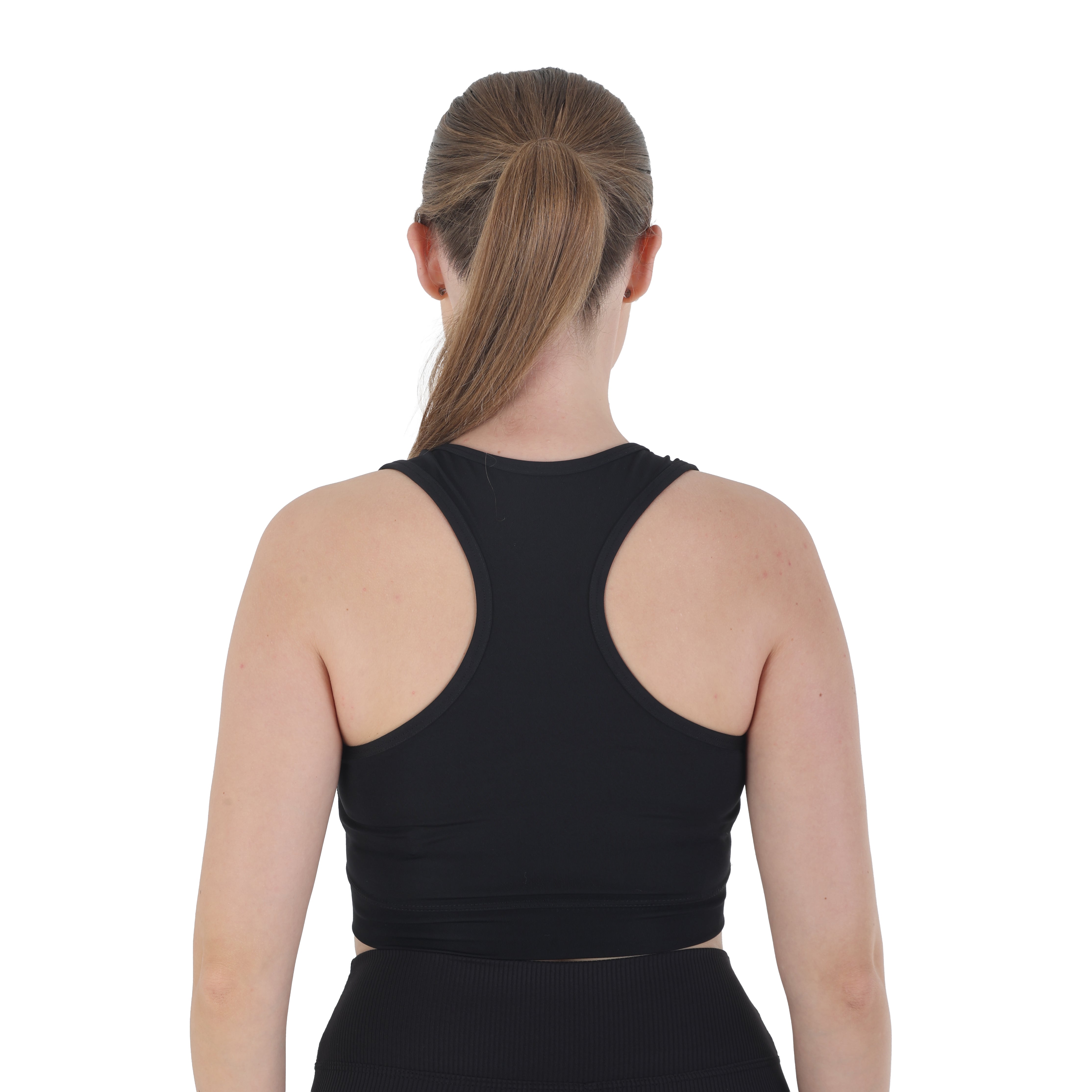 Women’s Seamless Sports Bra – Medium Support, Breathable Racerback for Gym, Yoga & Everyday Wear