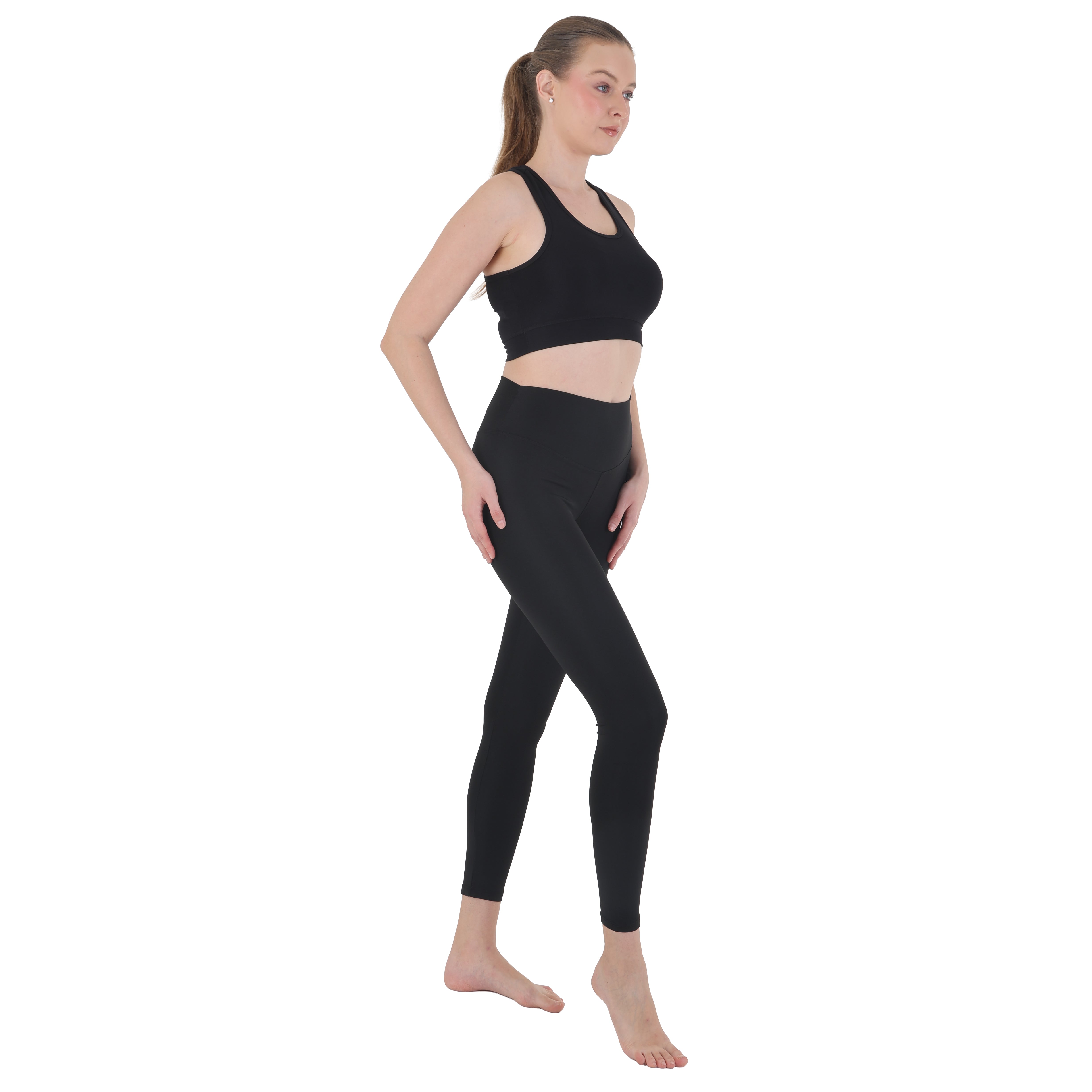 Women's High-Waist Seamless Leggings, Sports, Yoga and Running Leggings with Tummy Control, Butt Shaping, Soft Stretch