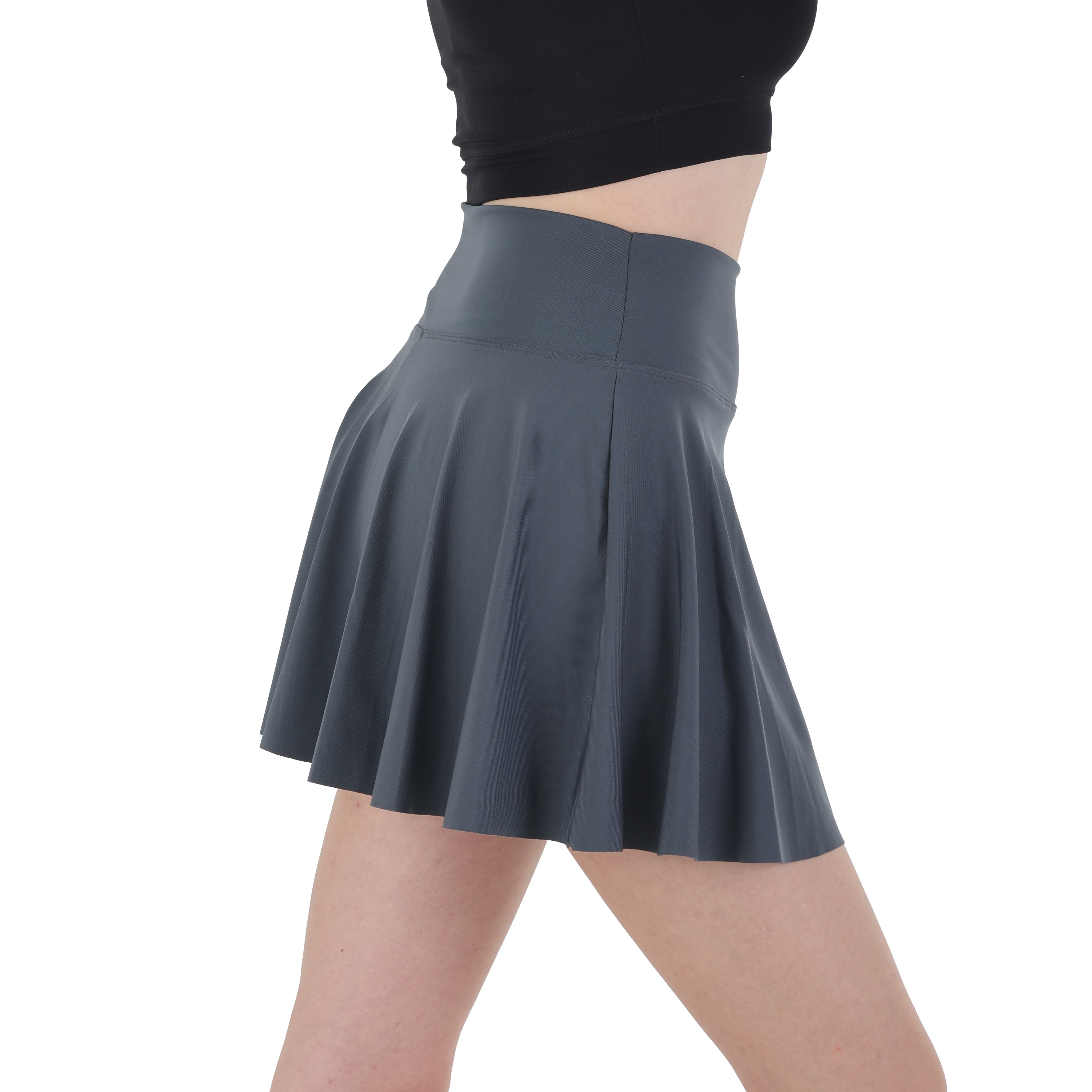 High Waisted Pleated Sports Skort with Built-in Shorts – Lightweight, Squat-Proof, Tennis & Fitness Skirt for Women