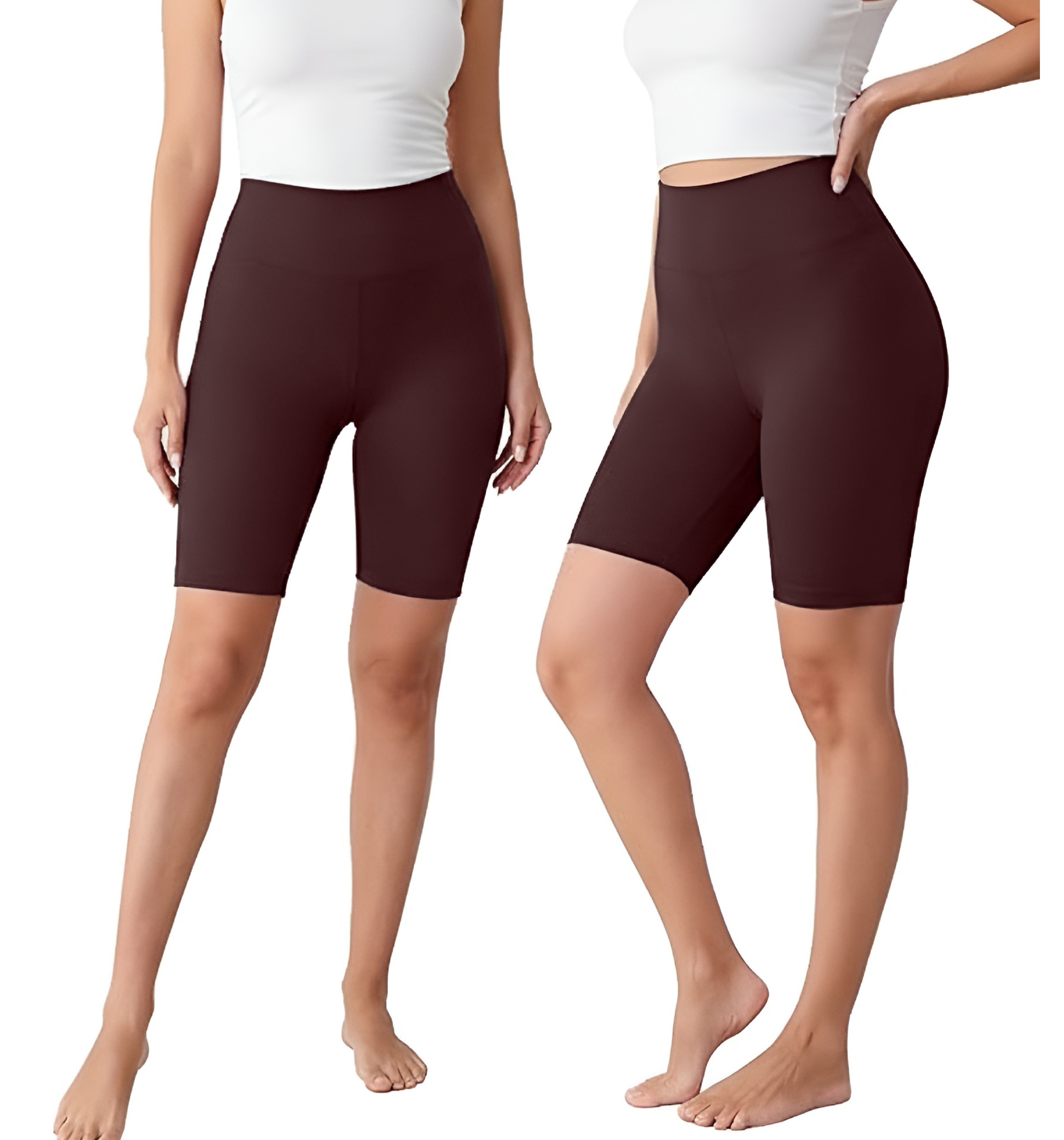 OZDESIGN Women’s High Waisted Biker Shorts – Squat Proof, Non See Through, Stretchy Gym Yoga Shorts for Workout, Running & Everyday Wear