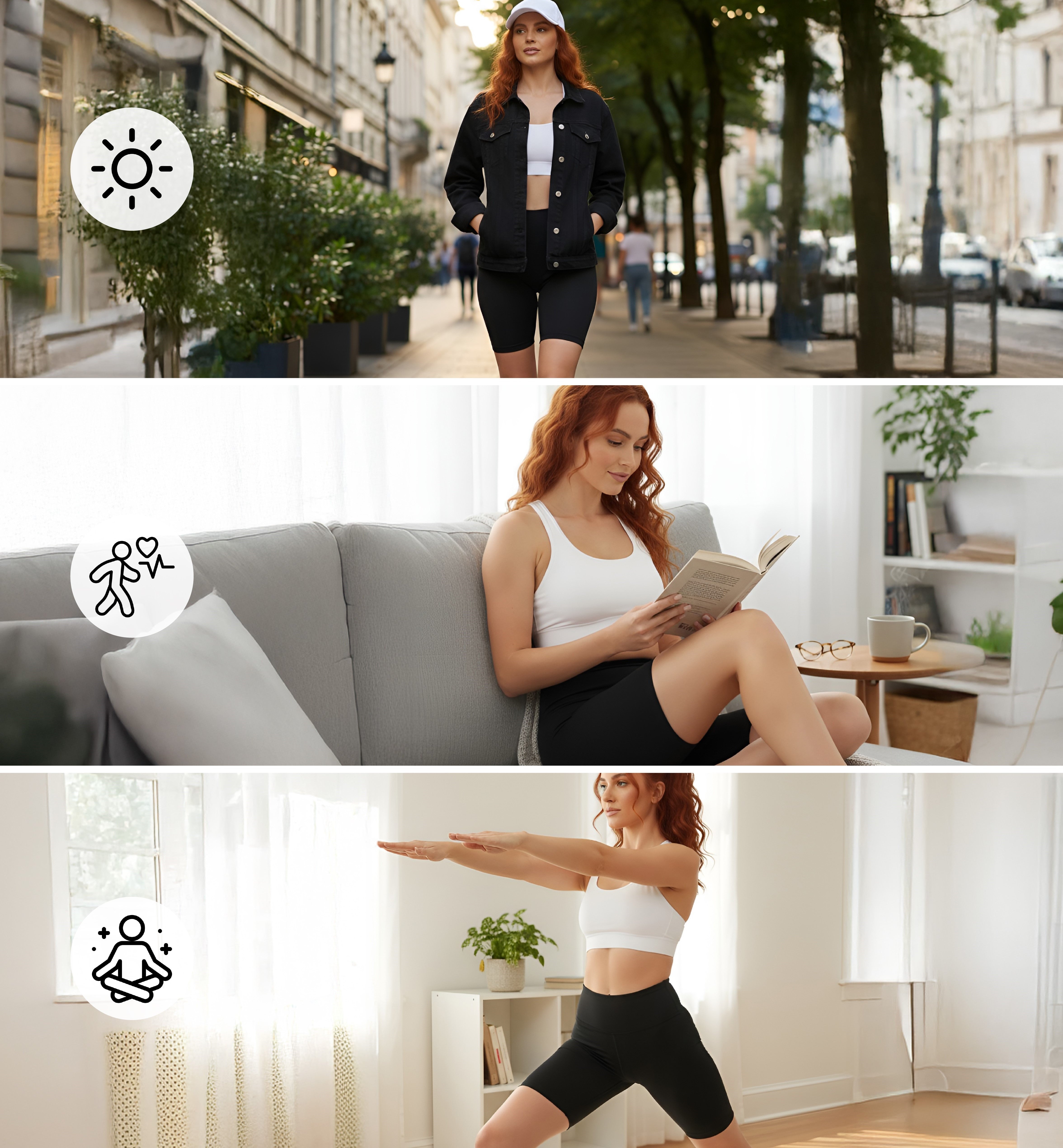 OZDESIGN Women’s High Waisted Biker Shorts – Squat Proof, Non See Through, Stretchy Gym Yoga Shorts for Workout, Running & Everyday Wear