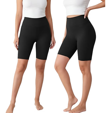 OZDESIGN Women’s High Waisted Biker Shorts – Squat Proof, Non See Through, Stretchy Gym Yoga Shorts for Workout, Running & Everyday Wear